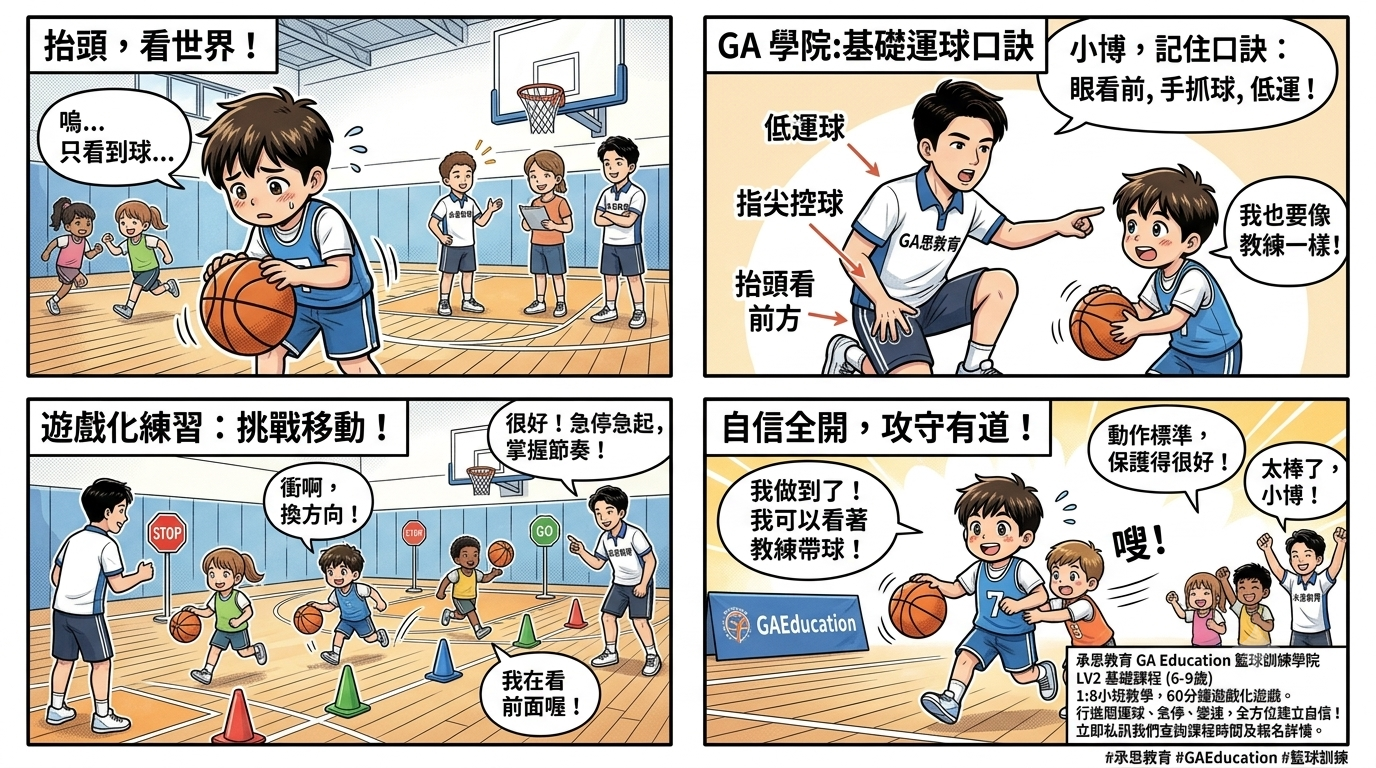 LV2 第 1 課 :行進間運球與方向改變