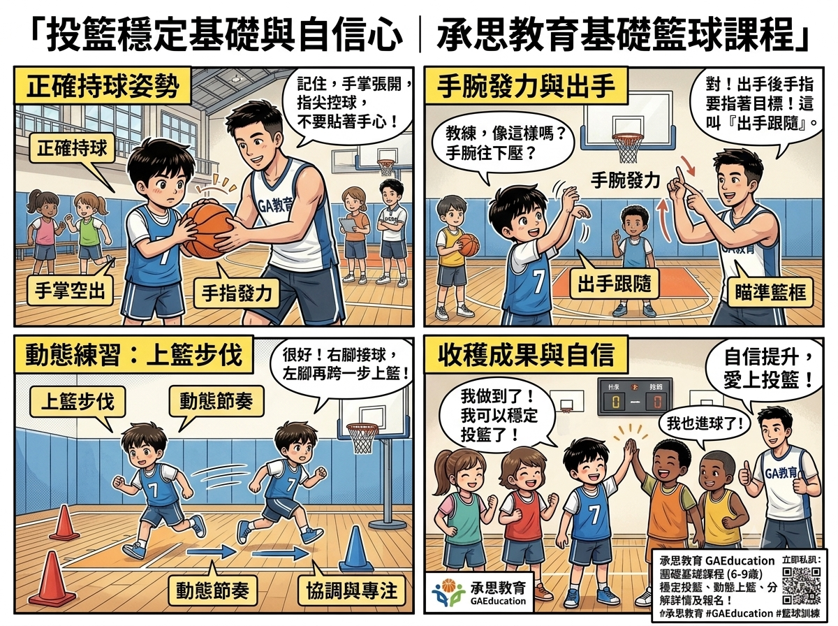 LV2 第 3 課：投籃基礎與穩定性