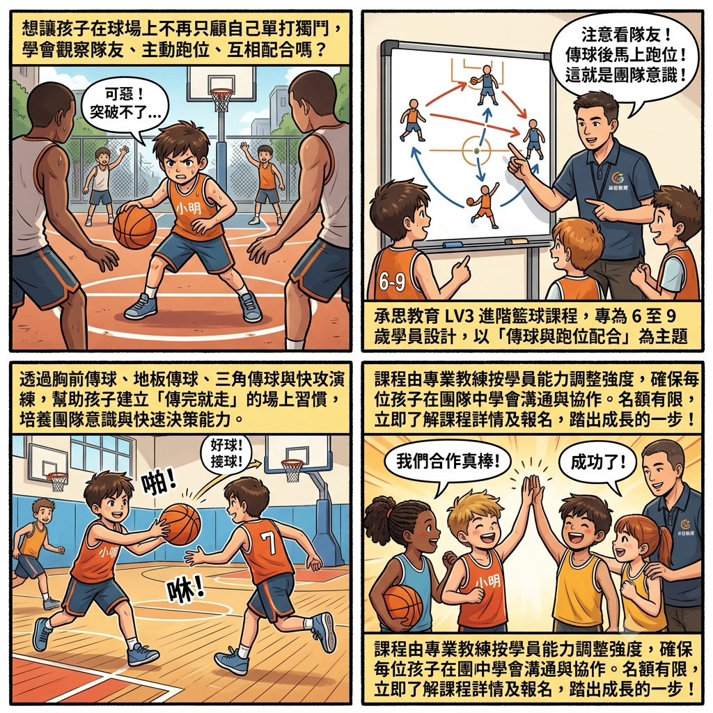 LV3 第 2 課：傳球與跑位配合