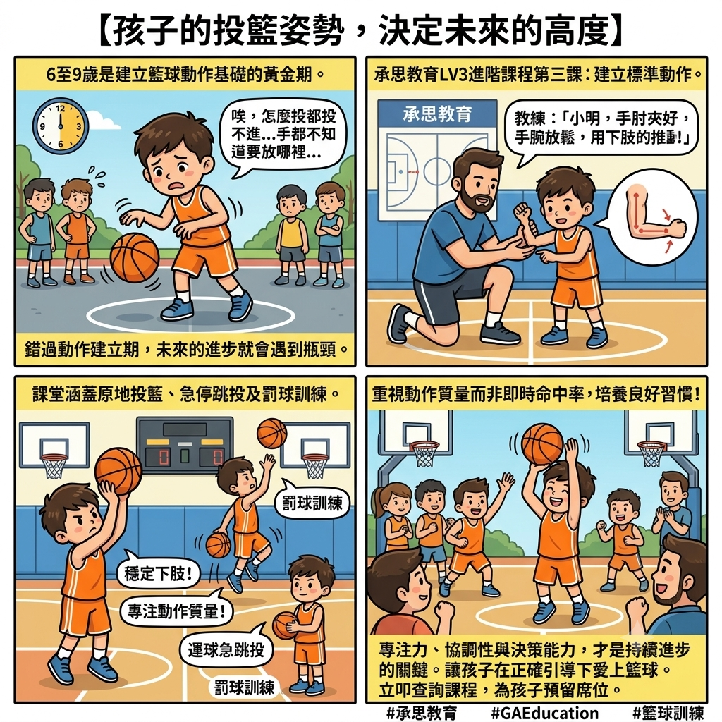LV3 第 3 課：投籃姿勢與穩定性